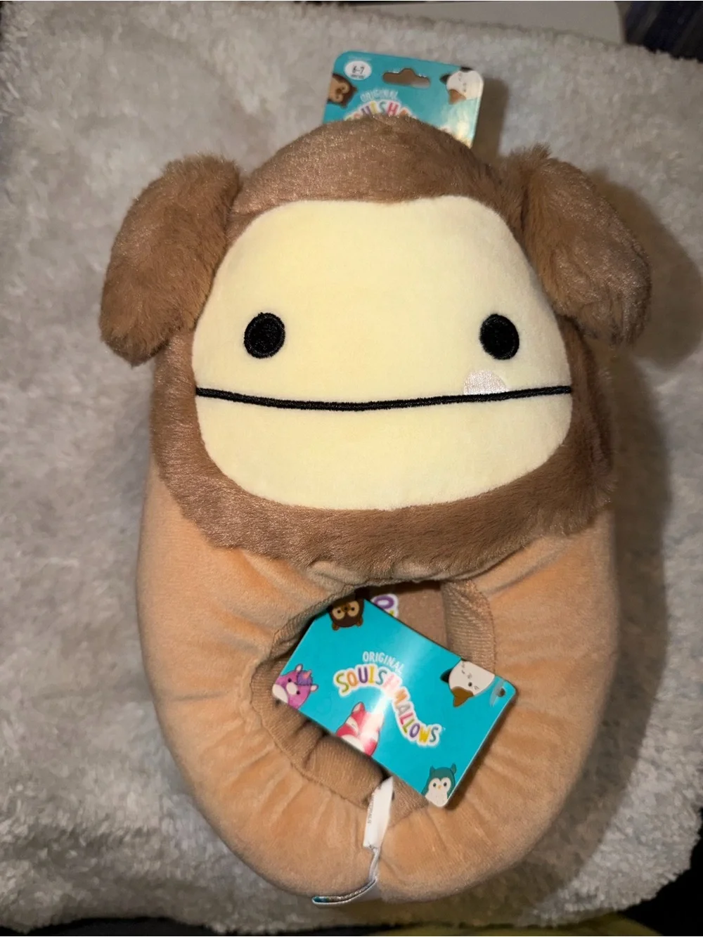 Squishmallows Benny the Bigfoot Slippers